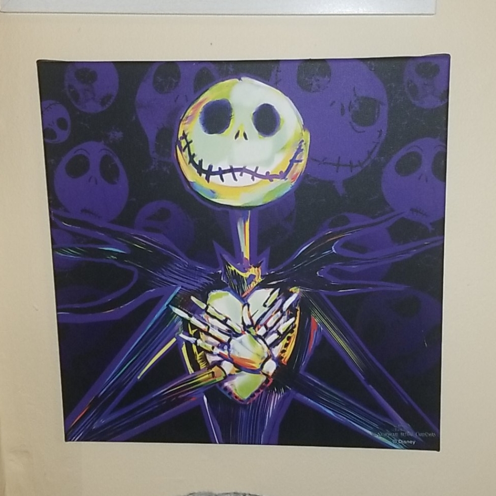 Jack Skellington canvas
